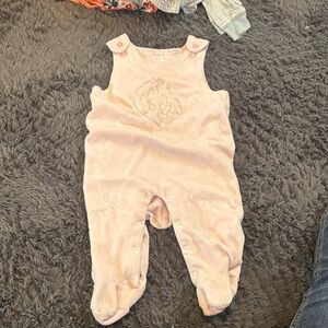 The Children's Place Light Pink Footie One Piece